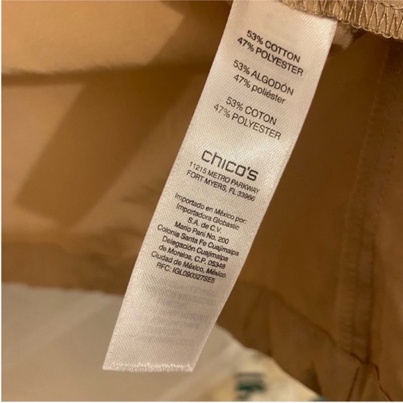 Chico's Zenergy Lightweight Anorak Jacket, size 1 (women's size 8) full zip - Picture 7 of 9